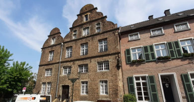 Das alte Zollhaus von 1635 in Düsseldorf-Kaiserswerth