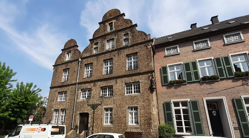 Das alte Zollhaus von 1635 in Düsseldorf-Kaiserswerth