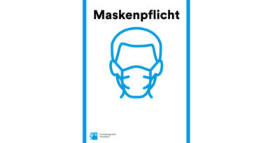 4 Nov 2020 - Maskenpflicht - Schild