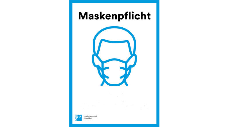 4 Nov 2020 - Maskenpflicht - Schild