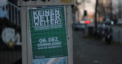 Demonstrationen von Querdenken und Gegenproteste, organisiert von "Düsseldorf stellt sich quer" am So, 6 Dez 2020