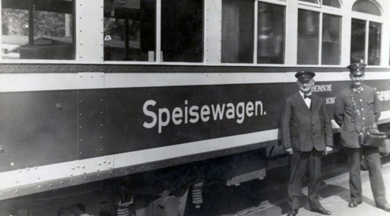 Restaurationswagen um 1924 - Bild: Rheinbahn Archiv