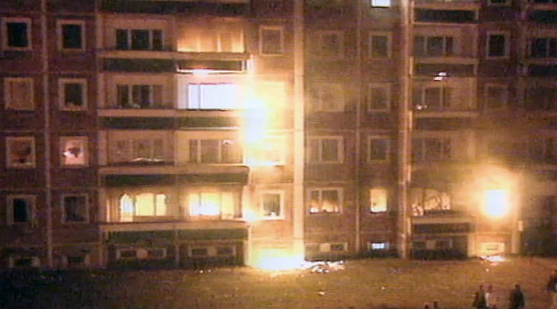 Pogrom in Rostock-Lichtenhagen