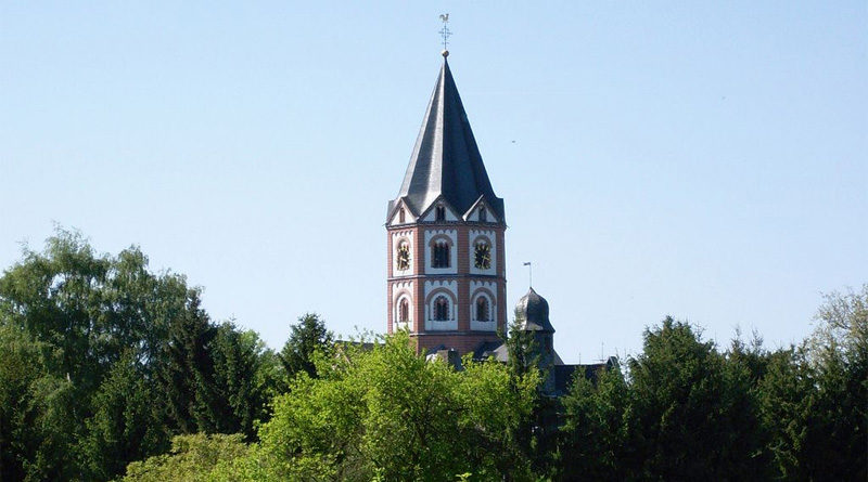 Stiftskirche zu Gerresheim bei Düsseldorf (heute Pfeilerbasilika St. Margareta)
