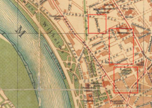 Benennung von drei Straßen in Düsseldorf-Derendorf nach Teilen des Düsseldorfer Wappens