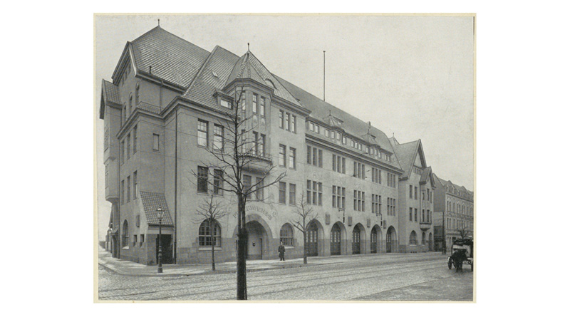 Foto: Verwaltungsbericht 1911 via Stadtarchiv Düsseldorf
