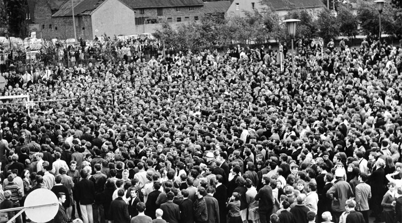 Rolling Stones - Landung in Düsseldorf 1965