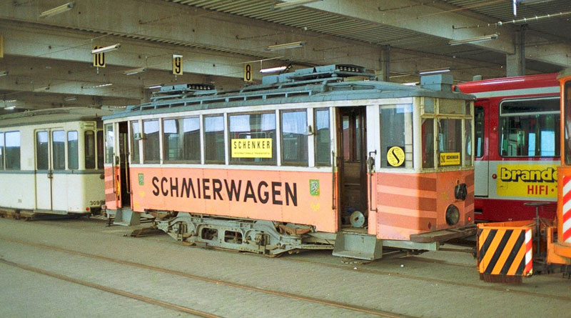 Mettmanner Triebwagen TW9 jetzt Teil der historischen Rheinbahn-Ausstellung