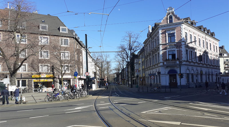 Gleisbauarbeiten bis 11. November 2024 an der Kreuzung Münsterstraße/ Westfalenstraße