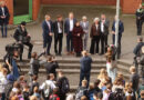 Rund 1.200 Erkrather Schüler haben den Unterricht im ehemaligen Gebäude des Schloss-Gymnasiums Benrath an der Hospitalstraße 45 aufgenommen. Bild: Landeshauptstadt Düsseldorf/David Young