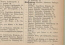 Wassenberg-Namensträger im Düsseldorfer Adressbuch 1891