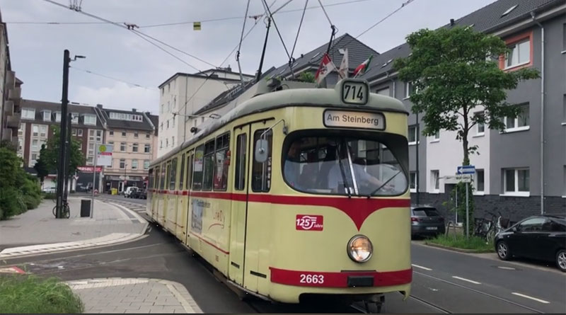 Linie 14 (714) - Bild: Rheinbahnfan https://www.tiktok.com/@ein_rheinbahnfan/video/7370821236261244193