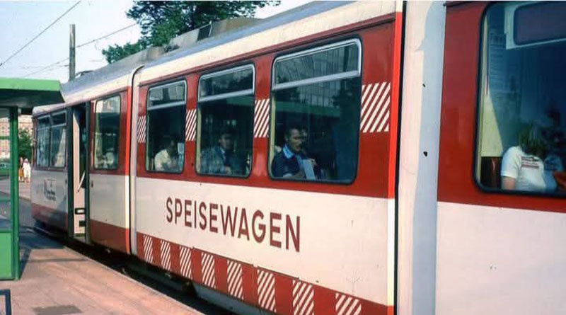 Rheinbahn Speisewagen