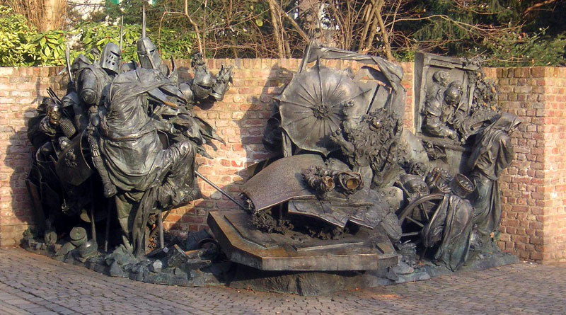 Stadterhebungsmonument von Bert Gerresheim, 1988 - Bild: Von Marek Gehrmann - Eigenes Werk, CC BY-SA 3.0, https://commons.wikimedia.org/w/index.php?curid=3330854