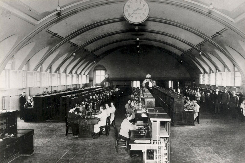 Telegraphenamt Düsseldorf Fernsprechvermittlungsanstalt 