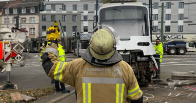 Rheinbahn: Entgleisung in Holthausen