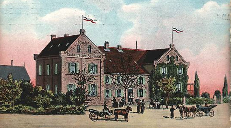 Waldrestaurant Bauenhaus um 1910