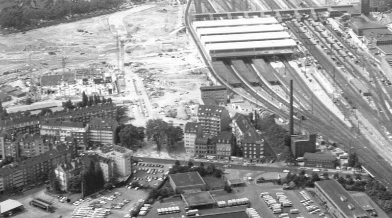 Umgestaltung des Hauptbahnhofs D&uuml;sseldorf - Bild: Stadtarchiv D&uuml;sseldorf
