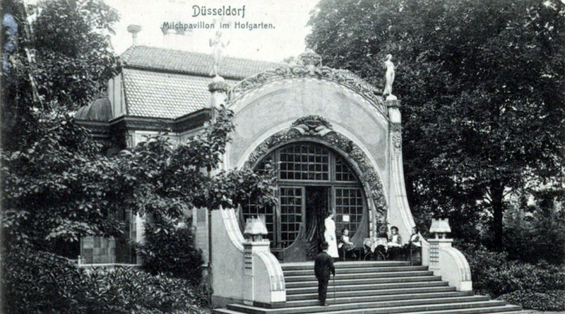 Denkmal des Monats April 2026: Das Majolikahäuschen: Relikte eines einstigen Kleinods im Hofgarten