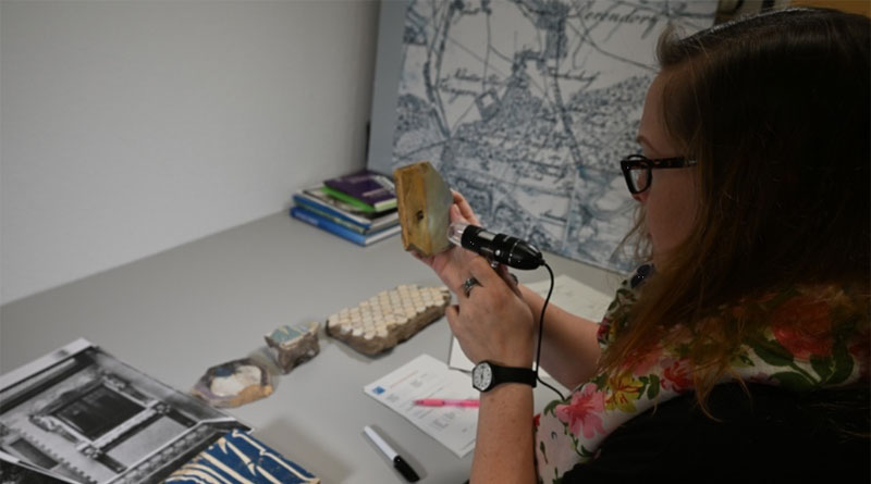 Der Stadtarch&auml;ologie &uuml;ber die Schulter geschaut - Landeshauptstadt D&uuml;sseldorf/Institut f&uuml;r Denkmalschutz und Denkmalpflege