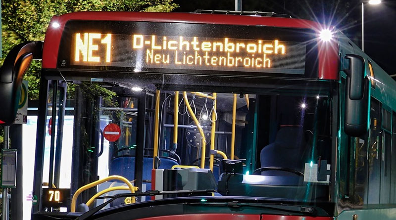 Zusätzliches NachtExpress-Angebot vor dem Feiertag 1. Mai 2026 - Titelbild: Symbolfoto (Rheinbahn)