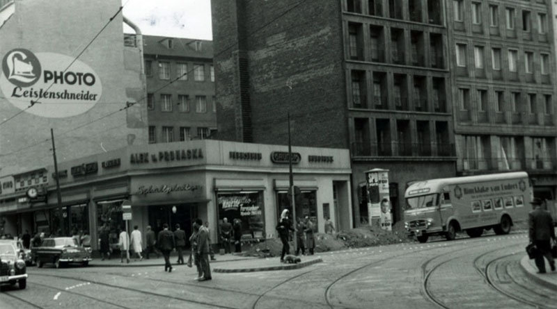 Denkmal des Monats Mai 2026: Schadowplatz 11 um 1958