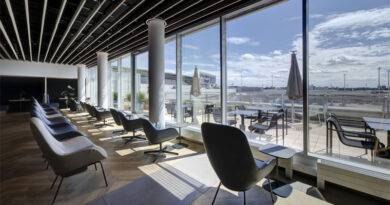 Impressionen aus der DUS Rhein Lounge. Flughafen Düsseldorf / Giulio Coscia