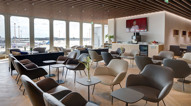 Impressionen aus der DUS Rhein Lounge. Flughafen Düsseldorf / Andreas Wiese