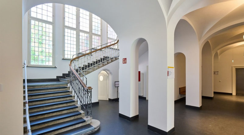 Benrather Rathaus Treppenhaus - Bild: Landeshauptstadt Düsseldorf/Claus Langer