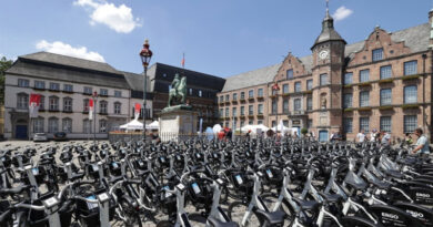 Im Januar angekündigt: Jetzt geht Düsselbike an den Start - Copyright: Landeshauptstadt Düsseldorf/David Young