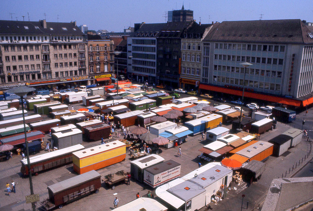 Karlplatz im M&auml;rz 1967 - Foto: WDR digit/Johnny244